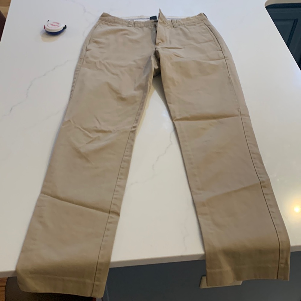 J Crew mens essential chino 30w 30length khaki